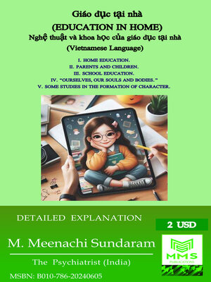 cover image of Giáo dục tại nhà--Education in Home (Vietnamese)